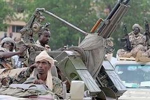 Des soldats de l’armée régulière centrafricaine. © AFP