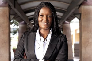 Tshepidi Moremong est directrice du développement de Rand Merchant Bank. © Marc Shoul/JA