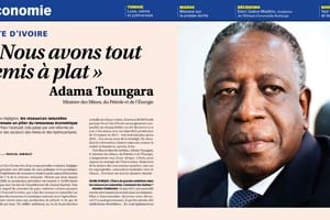 Cette semaine dans Jeune Afrique, le ministre des Mines ivoirien expose sa stratégie pour faire du pays un grand producteur en Afrique de l’Ouest.