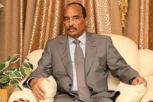 Mohamed Ould Abdelaziz, le 29 novembre 2012 à Nouakchott. © AMI