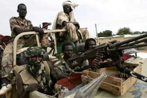 Des rebelles au Darfour. © AFP