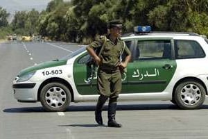 Un policier algérien. © AFP