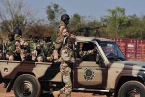 Des soldats maliens, le 16 janvier 2013 à Bamako. © AFP