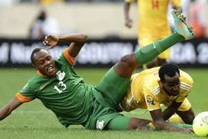 La Zambie n’est pas encore qualifiée pour le prochain tour. © AFP