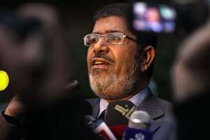 Mohamed Morsi, chef de l’État égyptien. © AFP