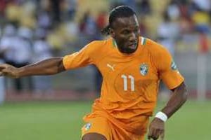 La Côte d’Ivoire de Didier Drogba était favorite de cette CAN 2013. © Reuters