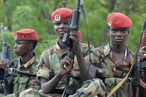 Des soldats tchadiens. © AFP