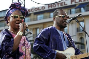 Amadou & Mariam remportent la Victoire de l’album de musiques du monde © AFP