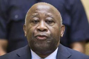 Laurent Gbagbo au Tribunal pénal international de La Haye, le 19 février 2013. © AFP