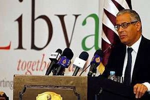 Ali Zeidan, le chef du gouvernement libyen. © Reuters