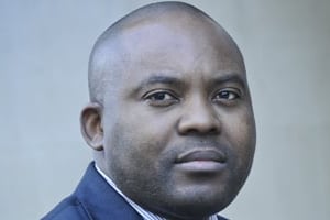 Me Aimé Kilolo, avocat de Jean-Pierre Bemba, ancien-vice président de la RDC © Vincent Fournier/JA