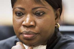 Fatou Bensouda : « Nos preuves démontrent clairement la responsabilité de Laurent Gbagbo. » © Michael Kooren, Pool/AP/Sipa