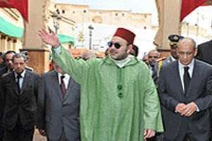 Le roi Mohammed VI, à Fès, lundi 4 mars. © MAP