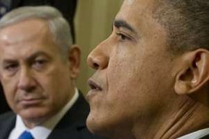 Barack Obama et Benyamin Netanyahou à Washington le 5 mars 2012. © AFP