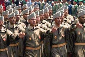 L’armée de terre marocaine compte 175 000 hommes. © AFP