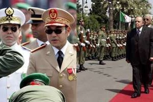 Mohammed VI (g) et Abdelaziz Bouteflika (d). © AFP/Montage J.A