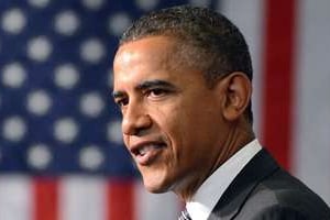 Le président Obama avait déjà reçu quatre dirigeants africains en juillet 2011. © AFP