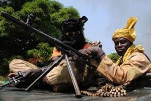 Des rebelles de la Séléka. © AFP