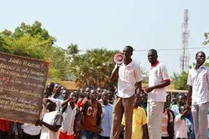 L’histoire du Burkina est marquée par les révoltes estudiantines. © DR