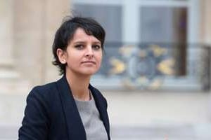 Najat Vallaud-Belkacem, ministre des Droits des femmes. © AFP