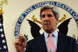 John Kerry, secrétaire d’État américain, le 15 mai 2011. © AFP