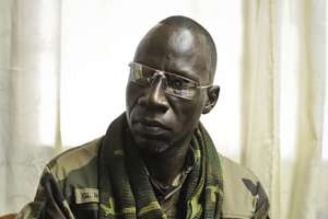 Noureddine Adam, le 14 mars à Bangui. © Vincent Fournier pour J.A.