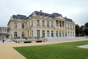 Le château de la Muette, siège de l’OCDE à Paris. © AFP