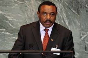 Hailemariam Desalegn, Premier ministre éthiopien. © AFP