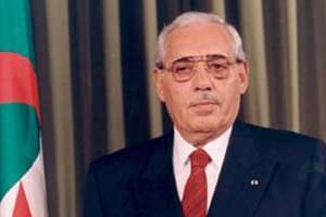 Ali Kafi, président du Haut Comité d’État de 1992 à 1994. © DR