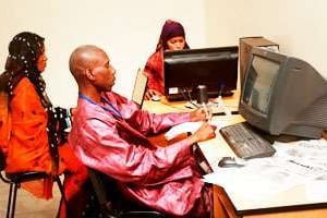 Les locaux du quotidien Nouakchott Info, qui dépend de l’ANI. © DR