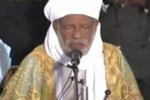 Le cheikh Tahirou Ousmane Bauchi lors d’un prêche à Kaduna, en mars 2012. © Capture d’écran YouTube