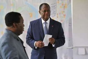 Après les violences, le président Alassane Ouattara risque de perdre ses alliés du PDCI. © Issouf Sanogo