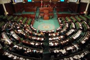 L’assemblée constituante tunisienne réunie en session plénière, à Tunis le 14 février 2013. © AFP
