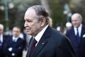 Le président Abdelaziz Bouteflika le 14 janvier 2013 à Alger. © AFP