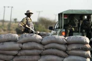 Un soldat nigérian, en avril 2013. © AFP