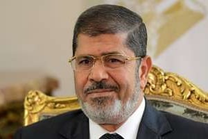 Le président égyptien Mohamed Morsi, le 16 septembre 2012 au Caire. © AFP