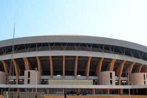 Le nouveau stade de Conakry. © AFP