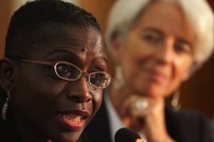 Selon Antoinette Sayeh, la crise centrafricaine devrait peu affecter les économies de la région. © Stephen Jaffe/FMI