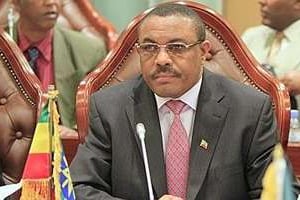 Le Premier ministre éthiopien, Hailemariam Desalegn. © AFP