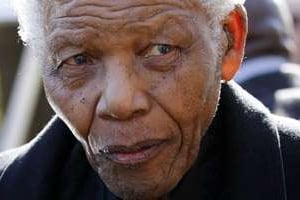 Nelson Mandela, le 17 juin 2010 à Johannesburg. © Siphiwe Sibeko/AFP