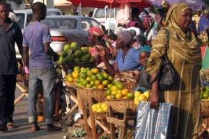 Marché de Bujumbura, le 5 juin 2013. © AFP