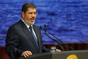 Pour Mohamed Morsi, ce projet est le projet une menace sur les approvisionnements égyptiens en eau. © AFP