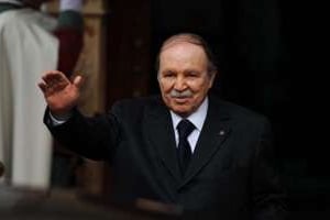 Le président algérien, Abdelaziz Bouteflika, le 14 janvier 2013 à Alger. © AFP