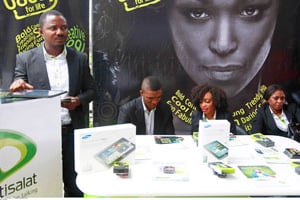 Au Nigeria, la filiale de Etisalat vient d’obtenir un prêt pour étendre son réseau de téléphonie mobile. © Sunday Alamba/AP/SIPA