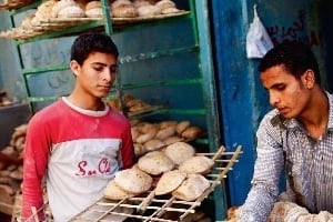 Les subsides alimentaires coûtent plus de 4 milliards d’euros à l’État égyptien. © Mahmoud Khaled/Demotix/Corbis