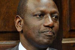 Le vice-président William Ruto est notamment accusé de meurtres et persécutions. © AFP