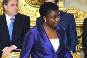 Une élue de la Ligue du Nord a appelé, le 13 juin, au viol de la ministre Cécile Kyenge. © AFP
