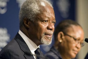 Kofi Annan fustige la fraude fiscale, fléau pour l’Afrique © AFP
