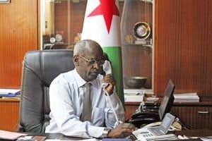 Abdoulkader Kamil Mohamed est à la tête du gouvernement depuis le 31 mars. © ABBOU POUR J.A.