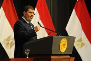 Le président égyptien, Mohamed Morsi. © AFP